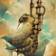 A Bird on Barbed Wire